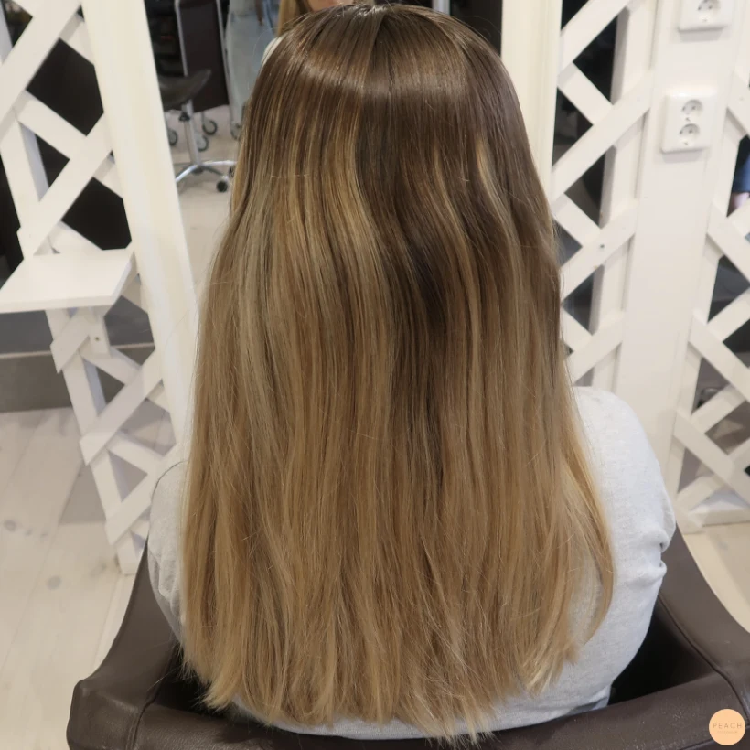 Balayage blond