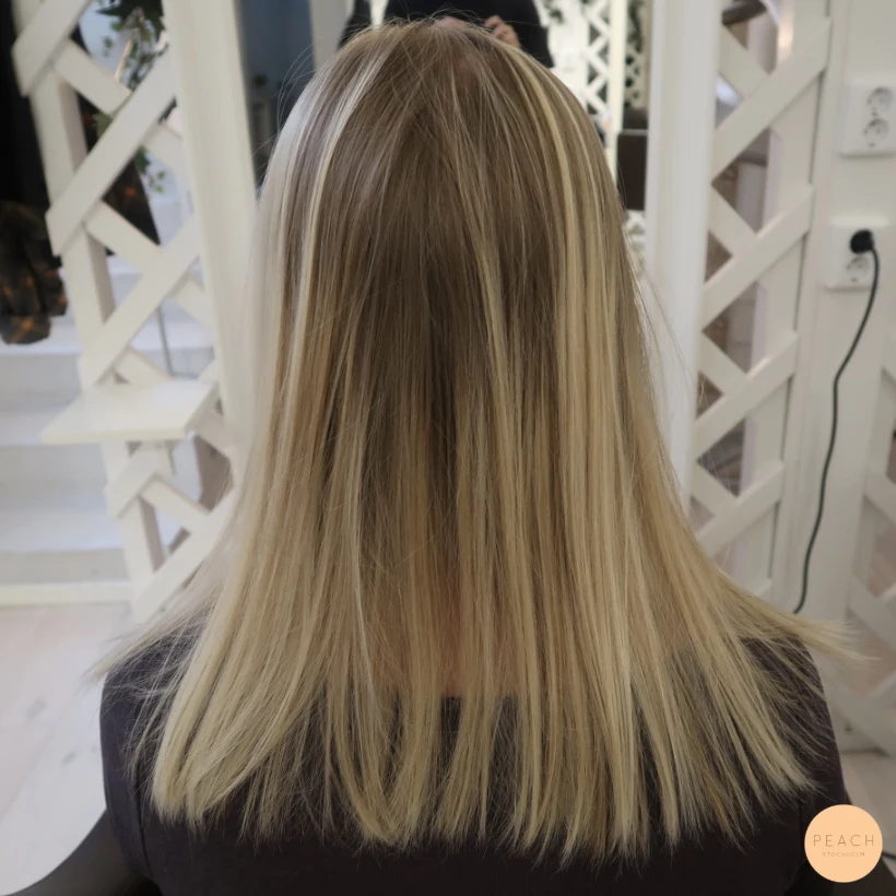 Kall lyxig blondin
