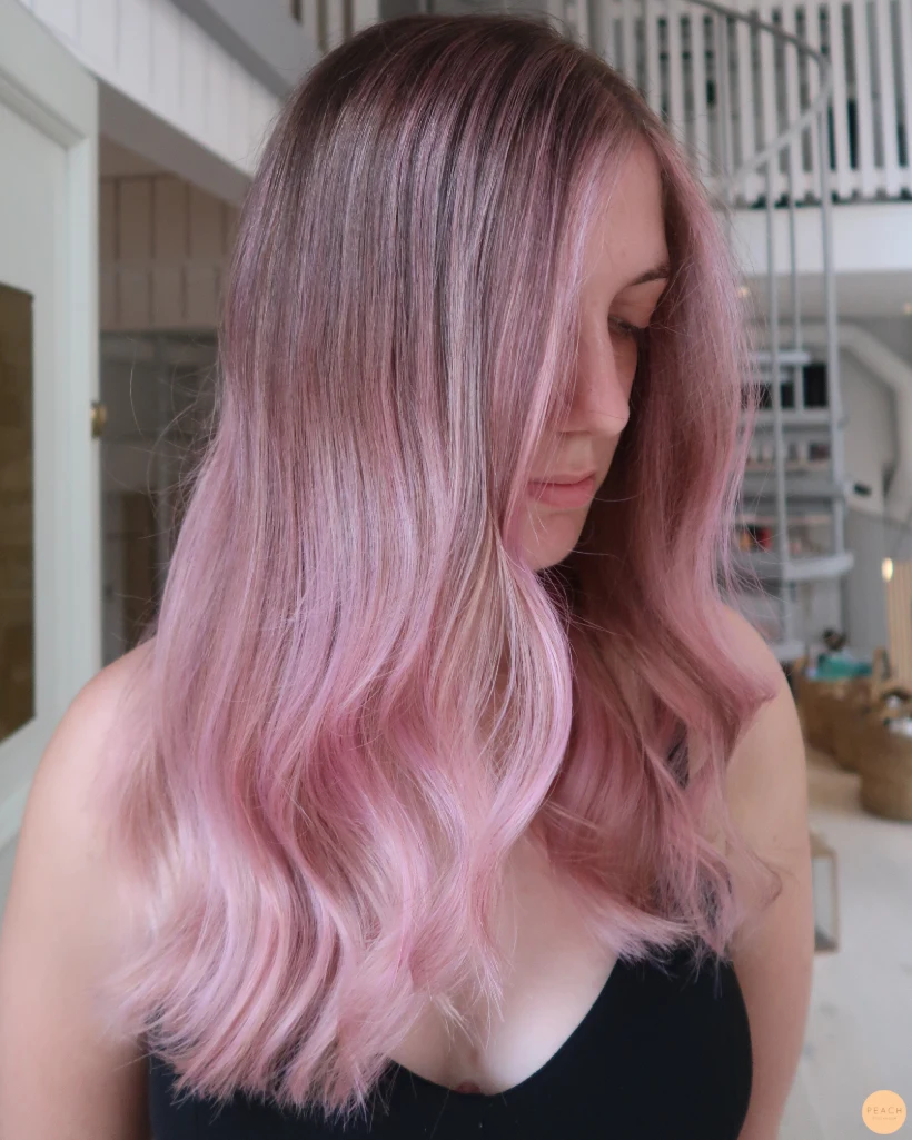 Rosa balayage