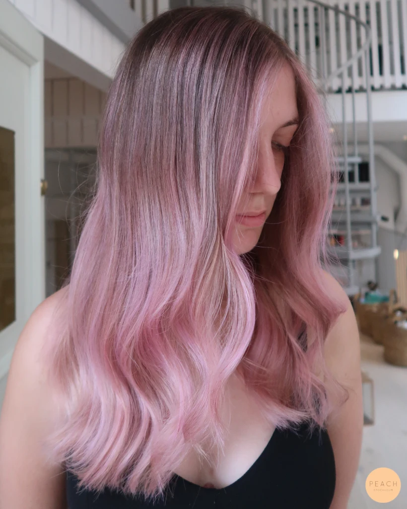Rosa balayage