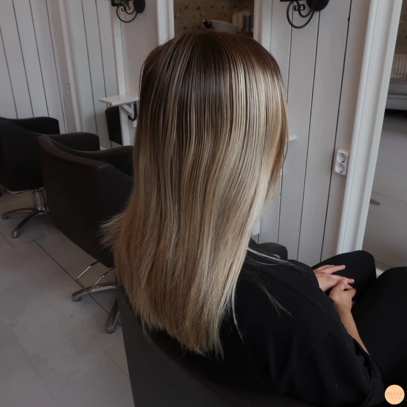 Blond balayage