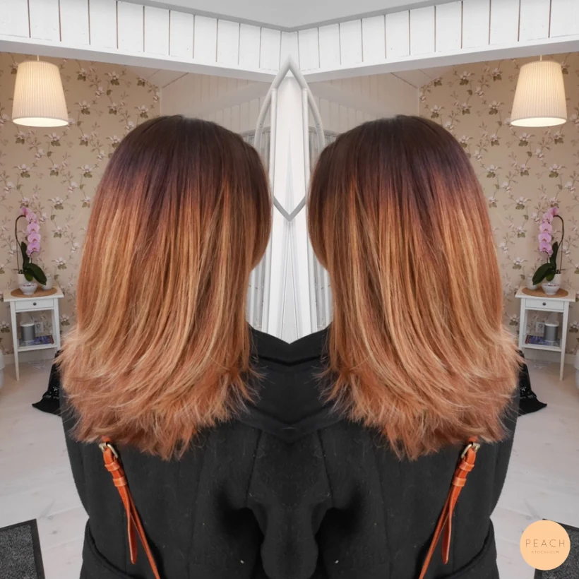 Ombre – salongsresultat av Sara Björk, 13 april 2016