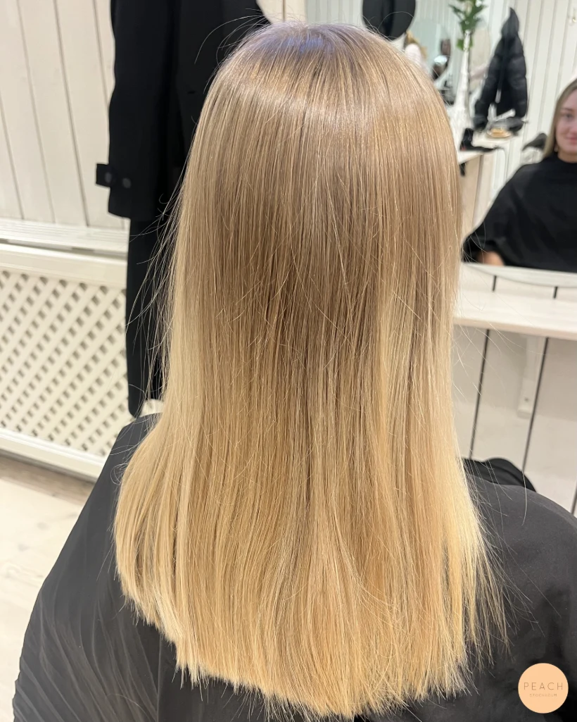 Warm beige blonde