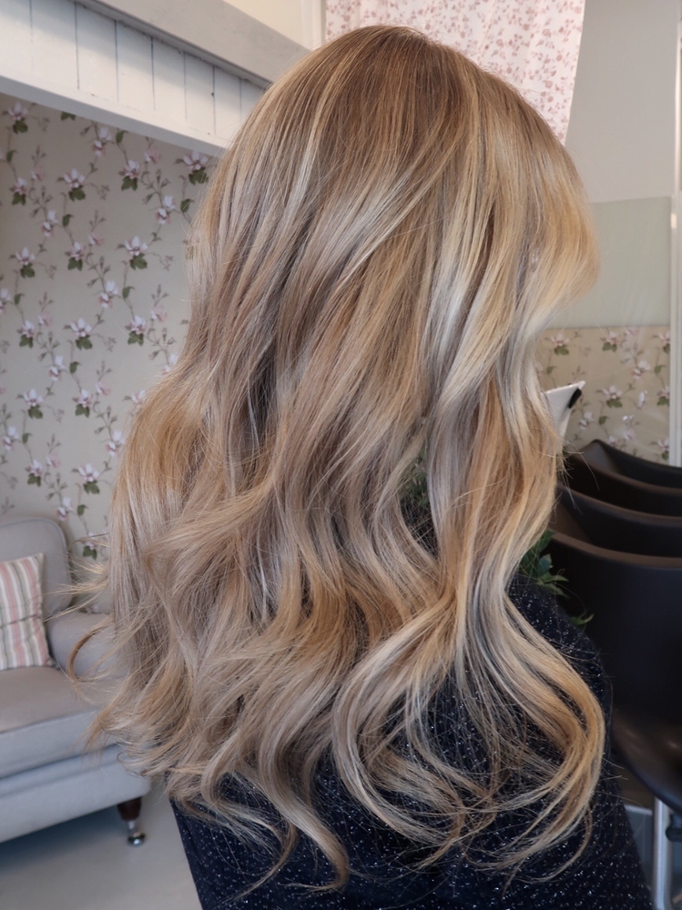 Sommar balayage slingor