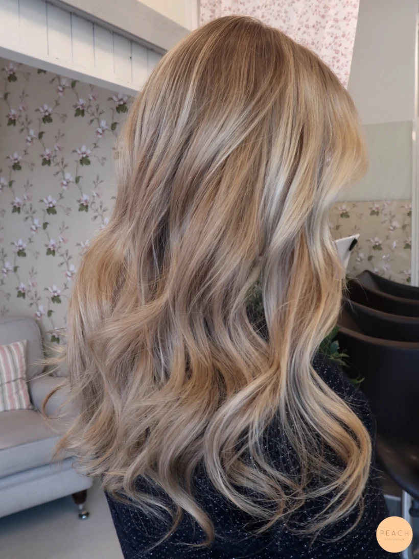 Sommar balayage slingor