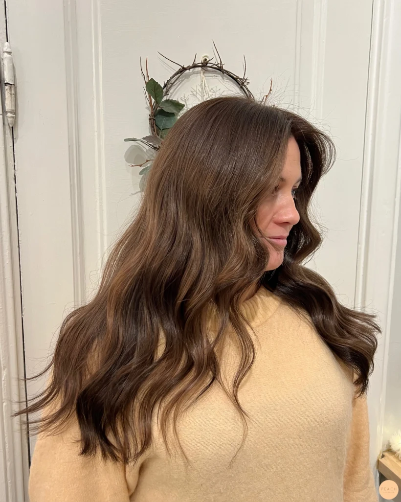 Deep rich brown hair color 🤎