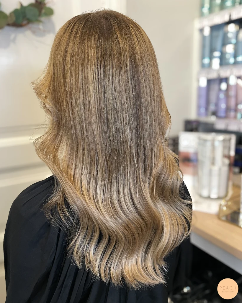Blonda slingor med en beige nyans ✨
