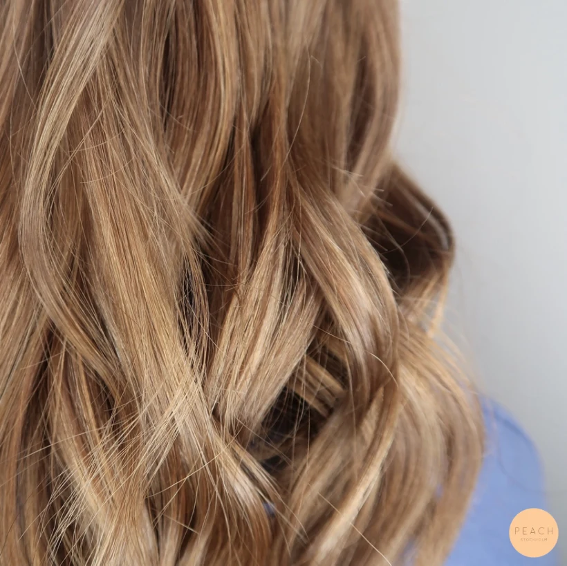 Balayage slingor – salongsresultat av Marie Erks, 21 februari 2019