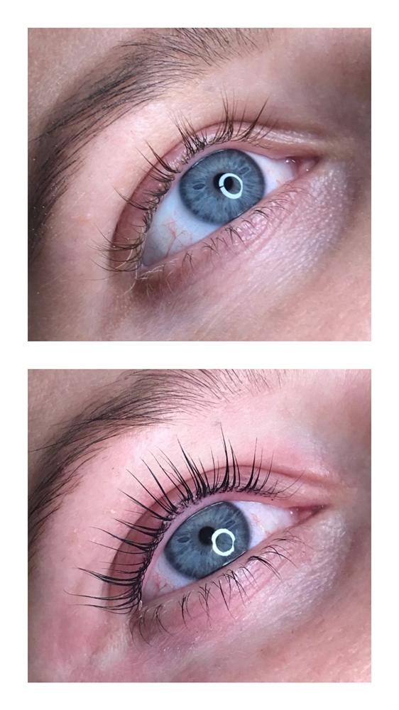 Andra behandlingen av Yumi lashlift