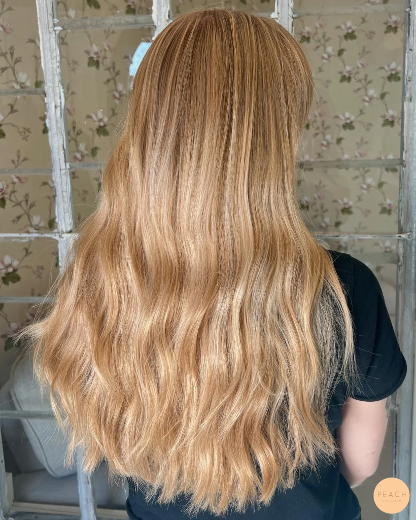 Gold hair