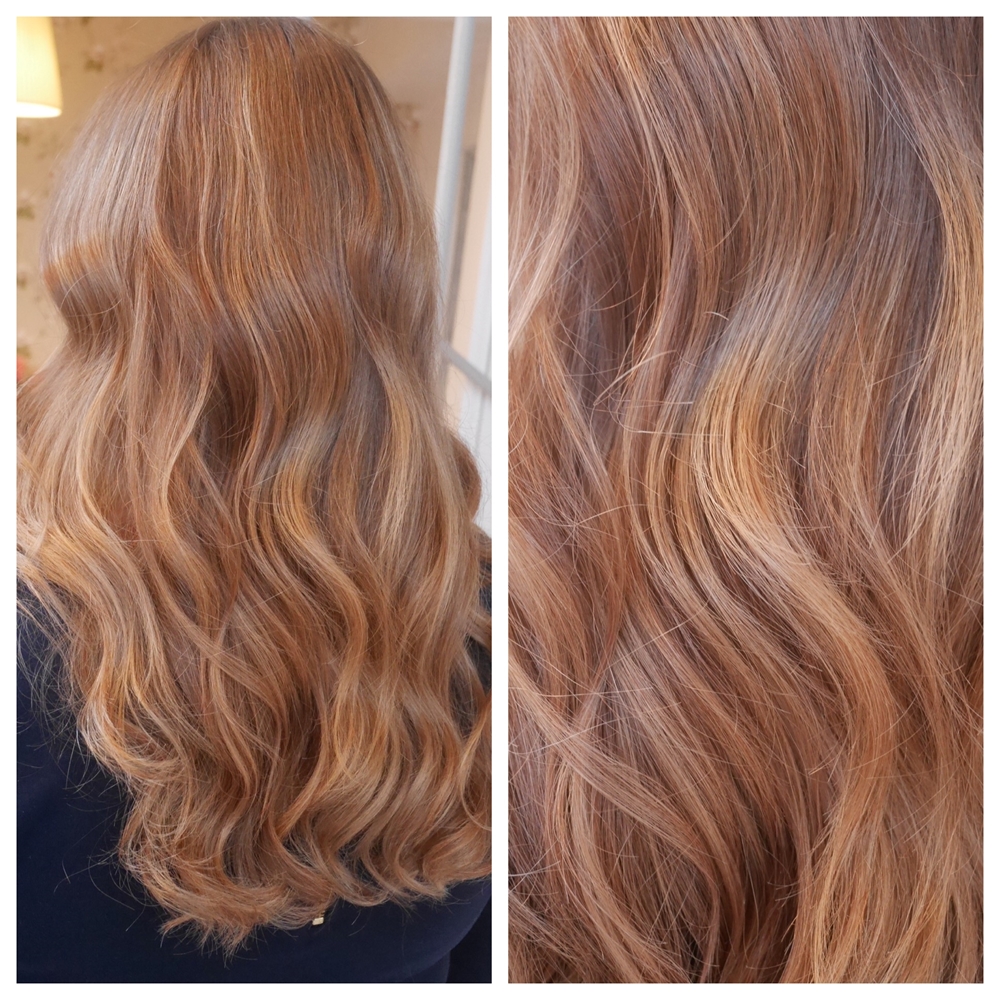 Hår i guld, koppar och rosé!