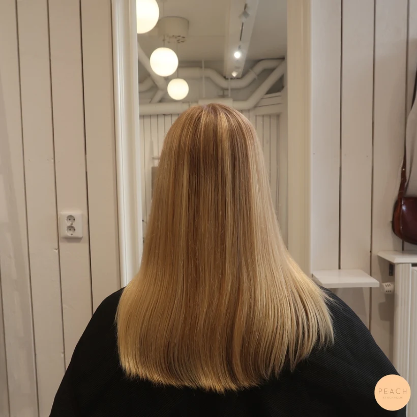 Kopparblond hårfärg – salongsresultat av Daniella Holmberg, 26 augusti 2019