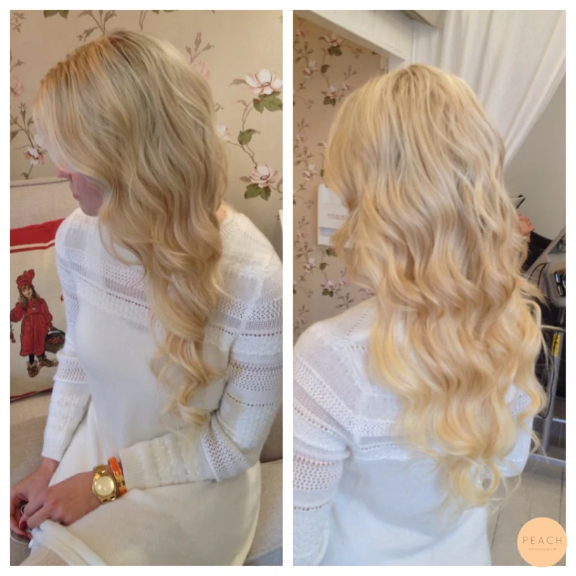 Härliga blonda lockar!