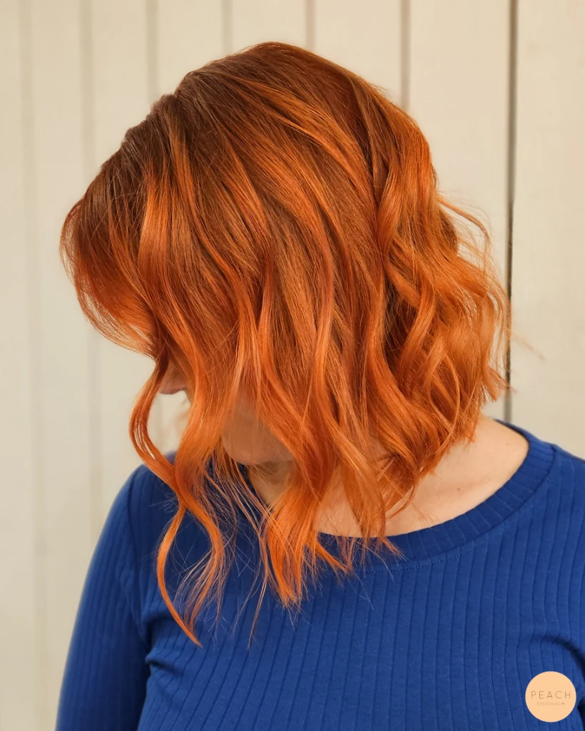 Hot copper hair makeover