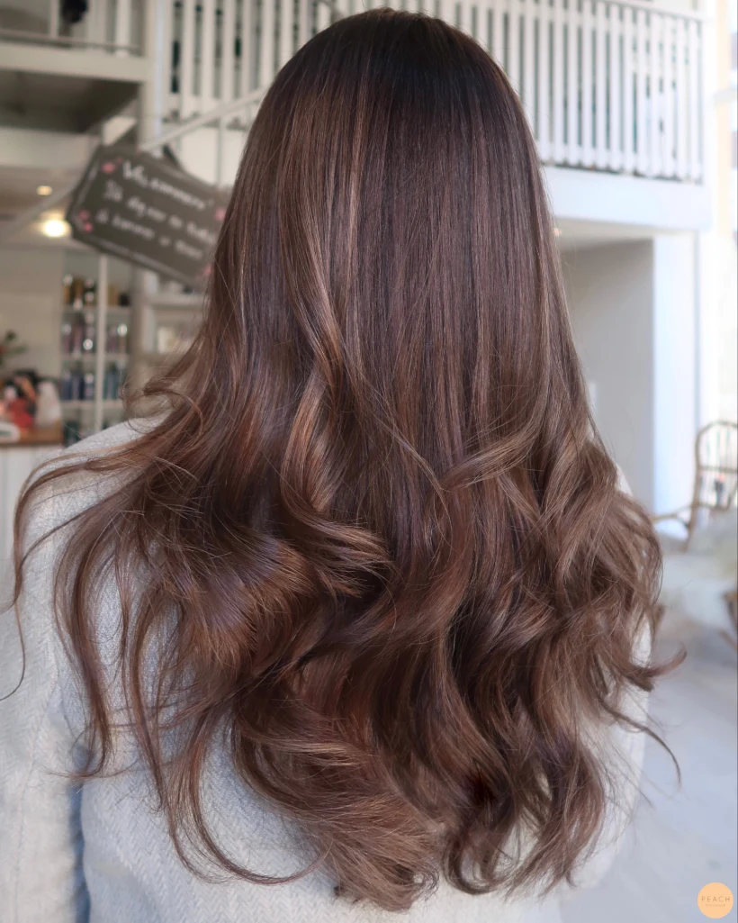 Brun balayage
