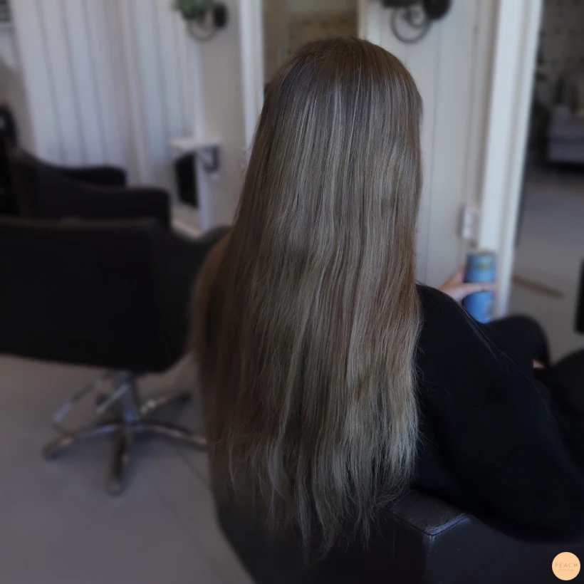 Blond balayage i kalla toner