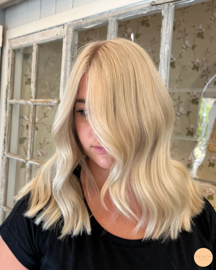Light beige blonde hair ✨🌟