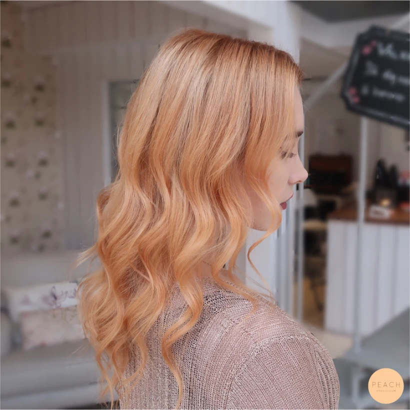 Strawberry copper blonde
