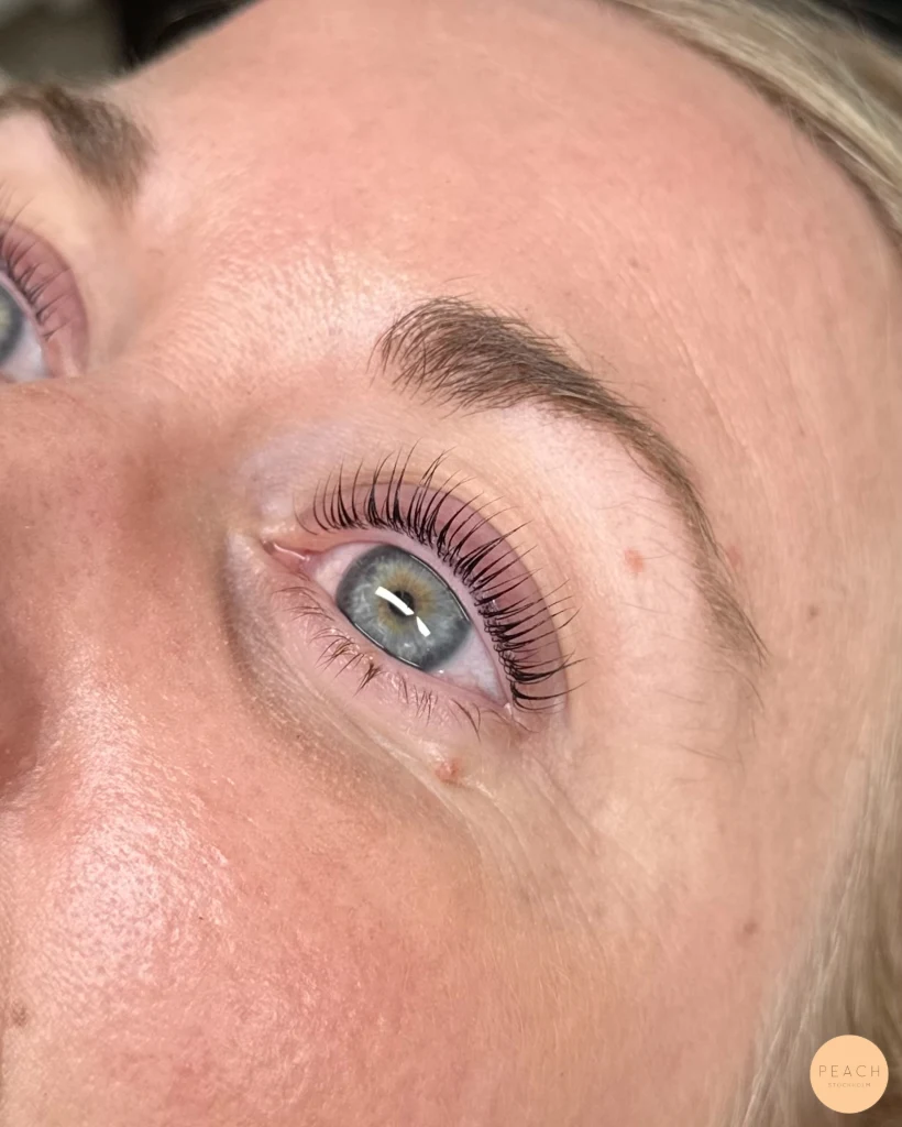 Lashlift yumilashes – salongsresultat av Amanda Da Silva, 30 april 2026
