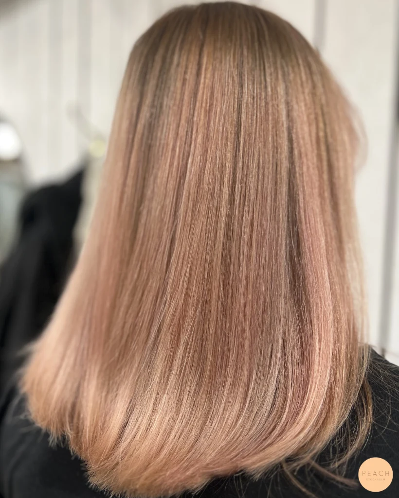 Pinkypeach med Shine Finity