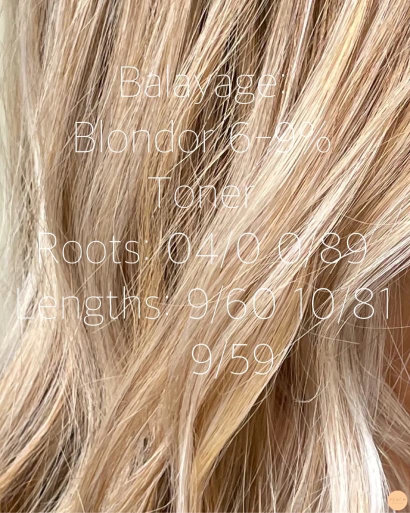 Honungs Balayage