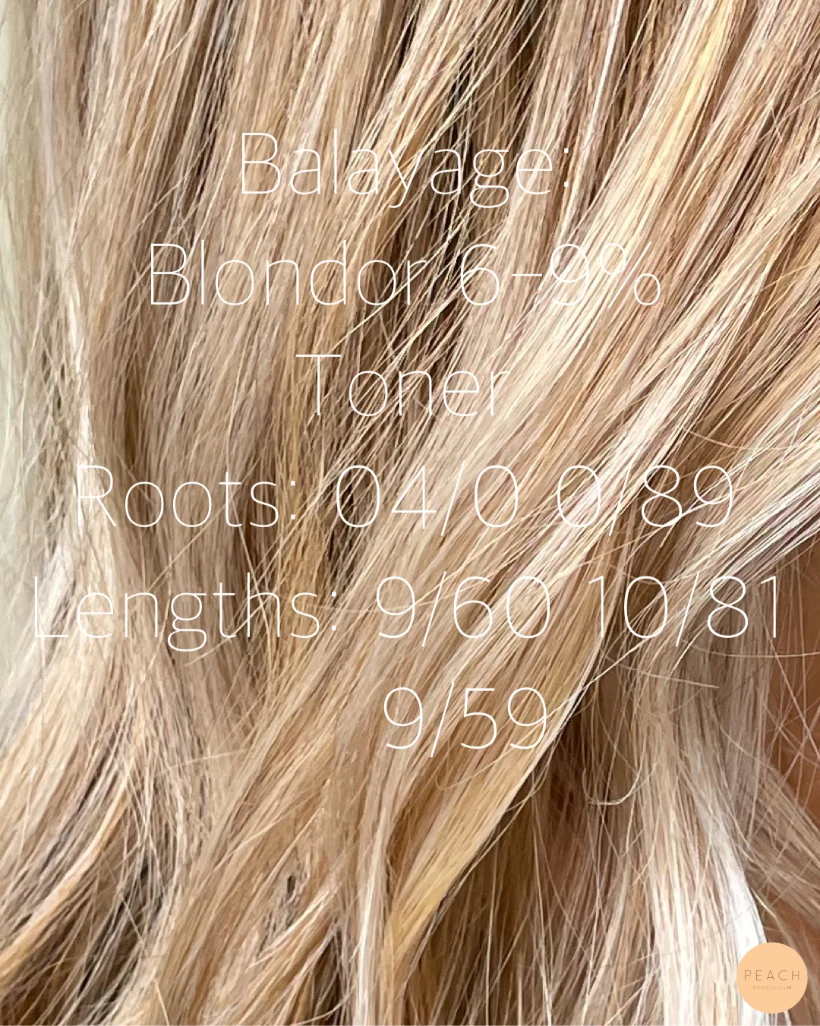 Honungs Balayage