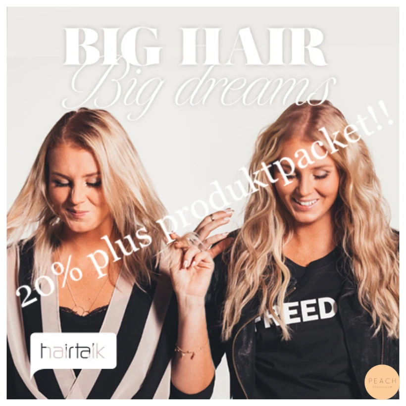 Hairtalk erbjudande på Peach glöggmingel!! 🎅😍🎉