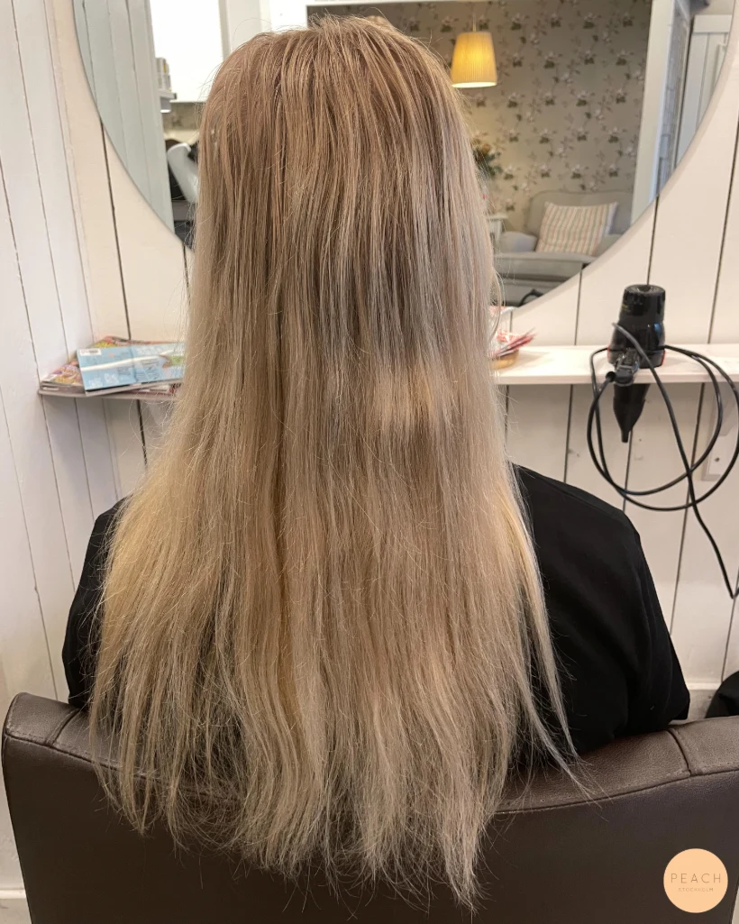 Milky Blonde babylights