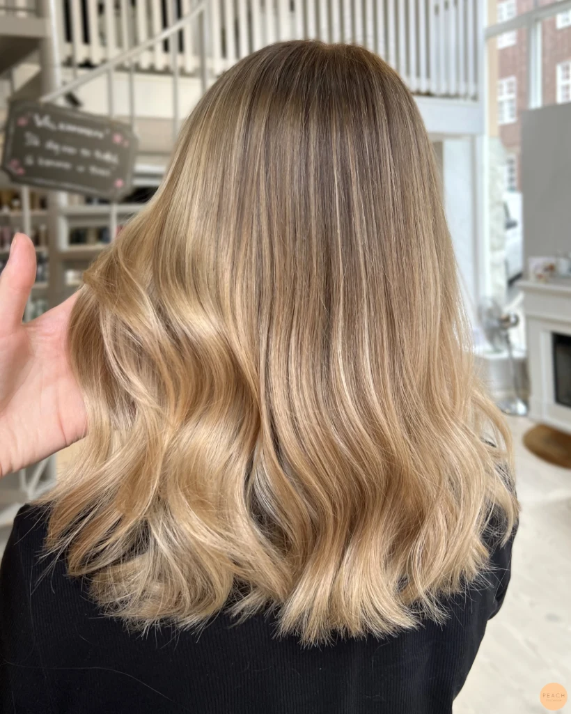 Sommarblond balayager