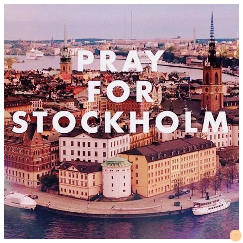 Pray for Stockholm