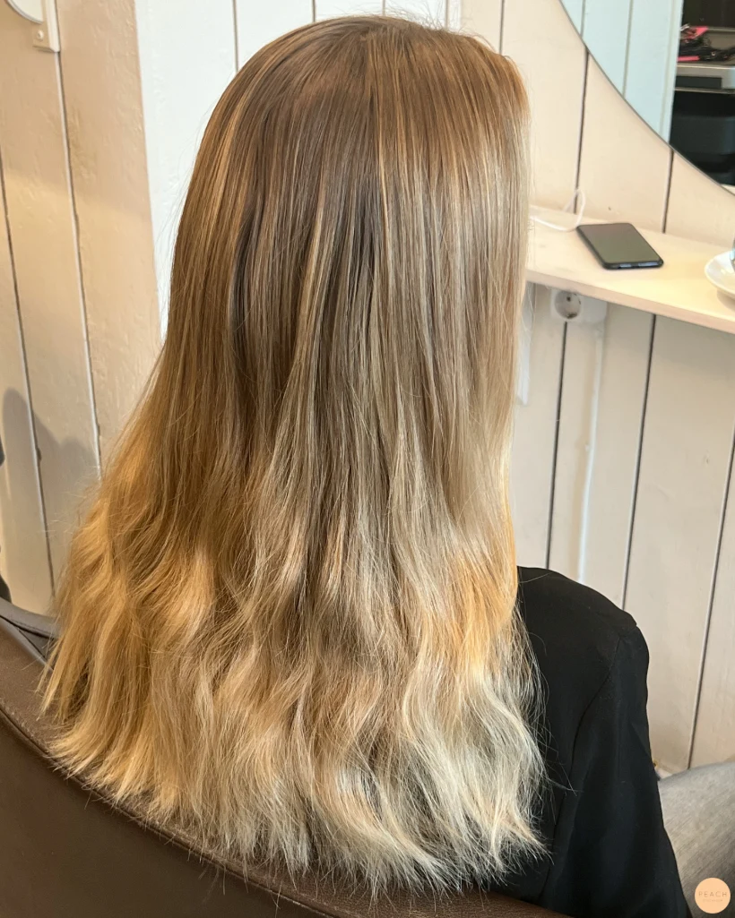 Kall beige Blond