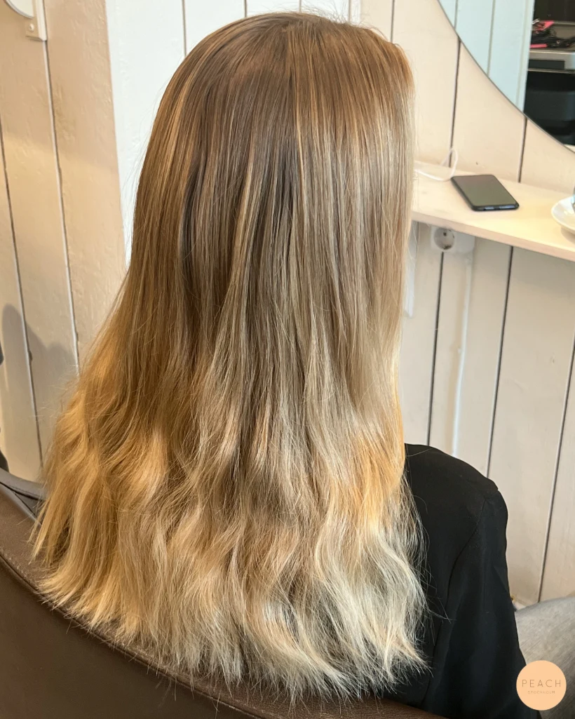 Kall beige Blond med sval nyansering