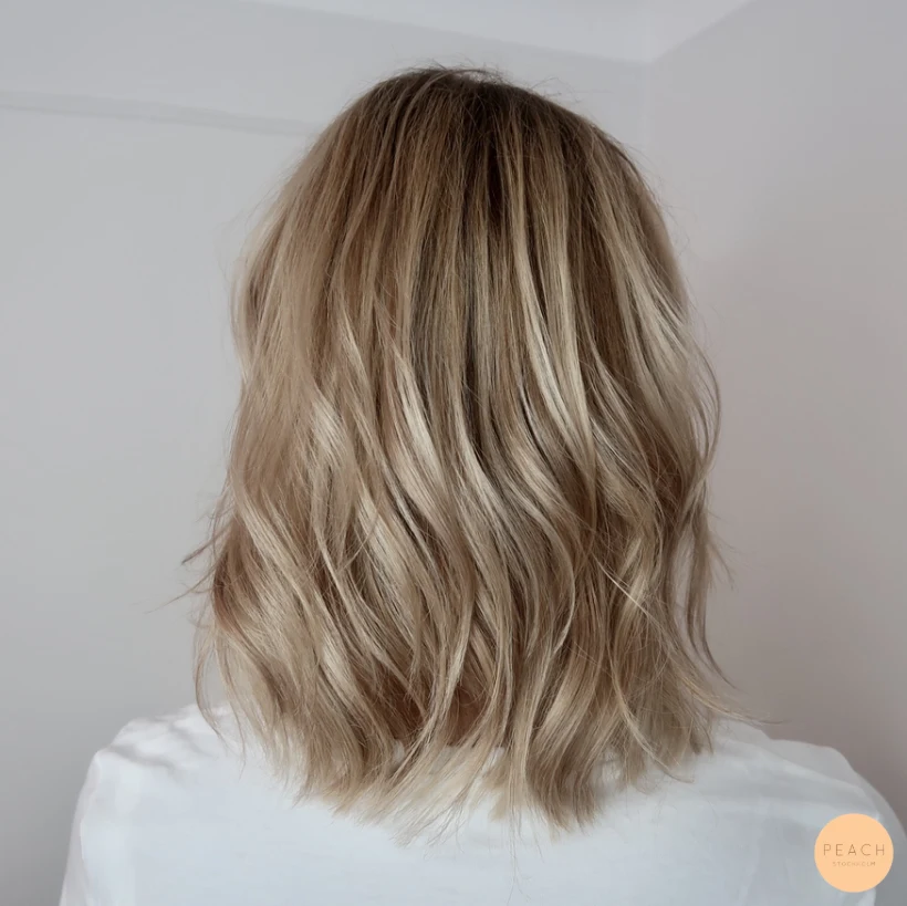 Balayage stockholm med mjuka lowlights
