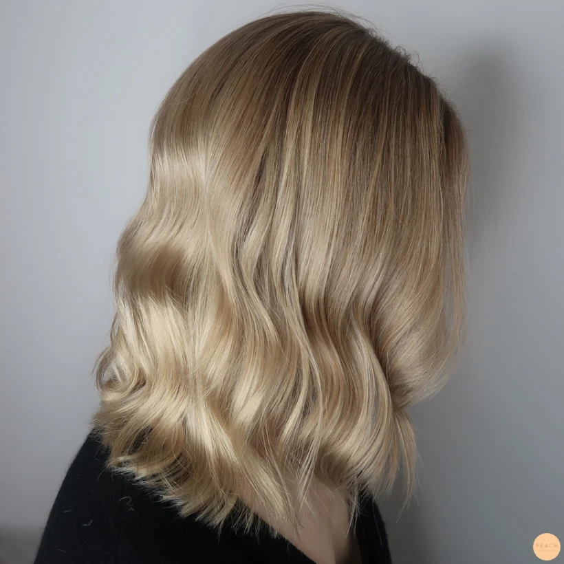 Blondfärg med slingor