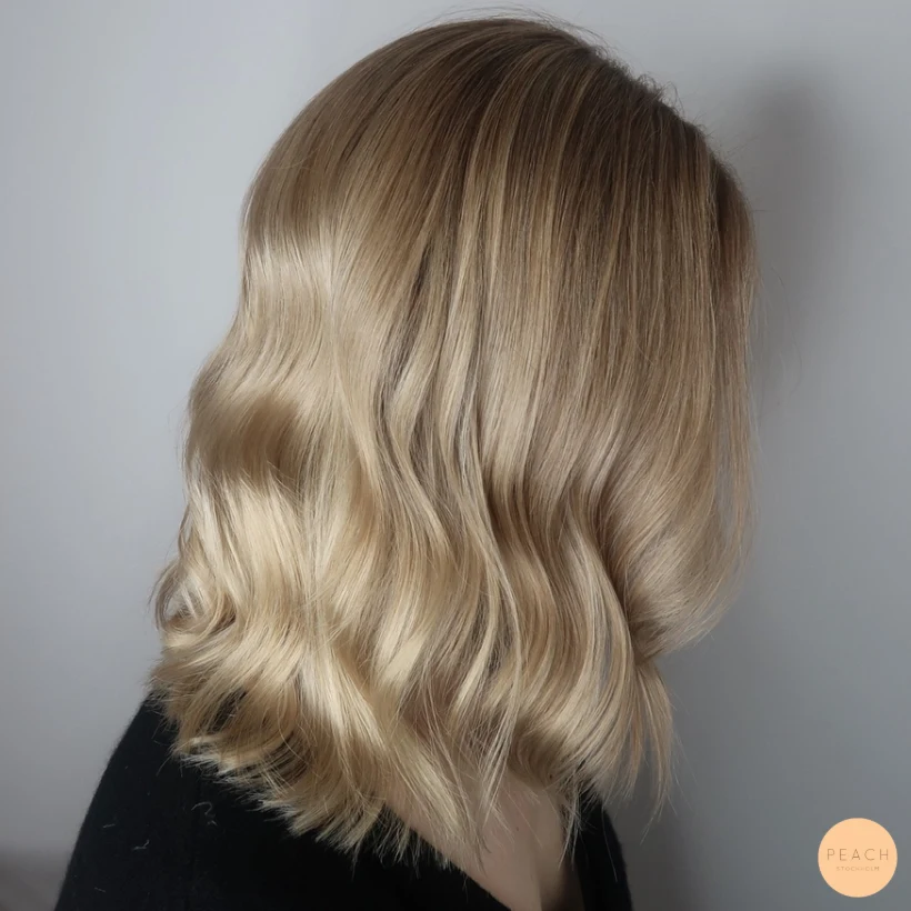 Blondfärg med slingor