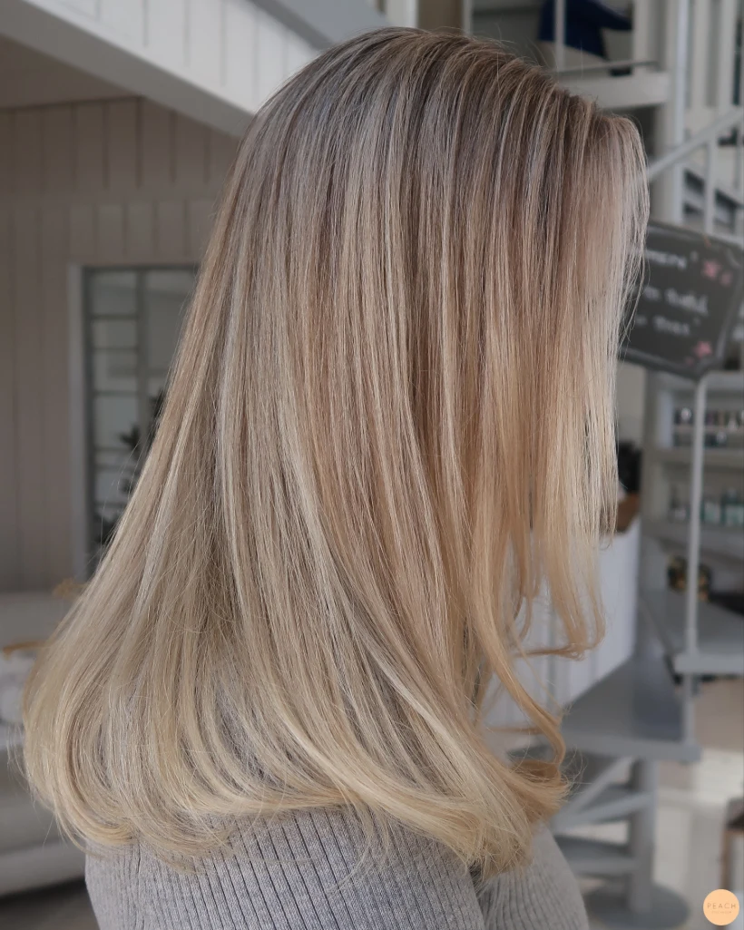 Höst Blond Hårfärg