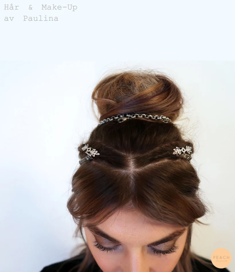 Half-up hair with bun and braids and everything 😍 (Halvuppsatt ball frisyr)