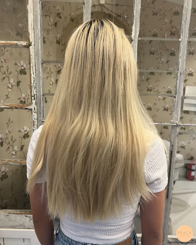 Blonde to brunette hair transformation🤎