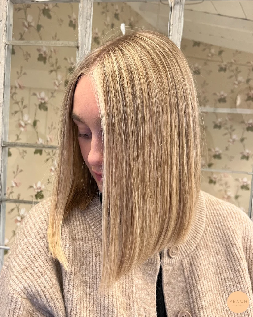 Blonde highlights and money piece🫶🏼✨