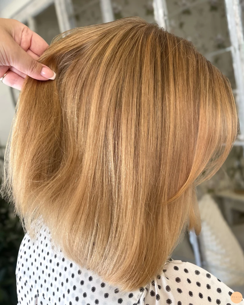 Wella glossing peach 🍑