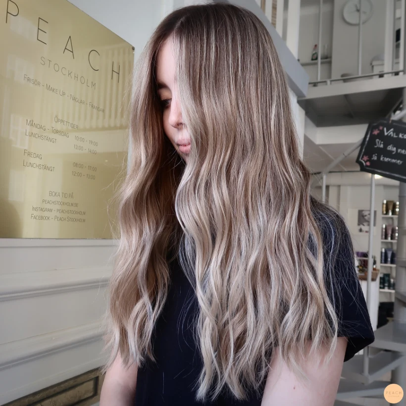 Balayage blond