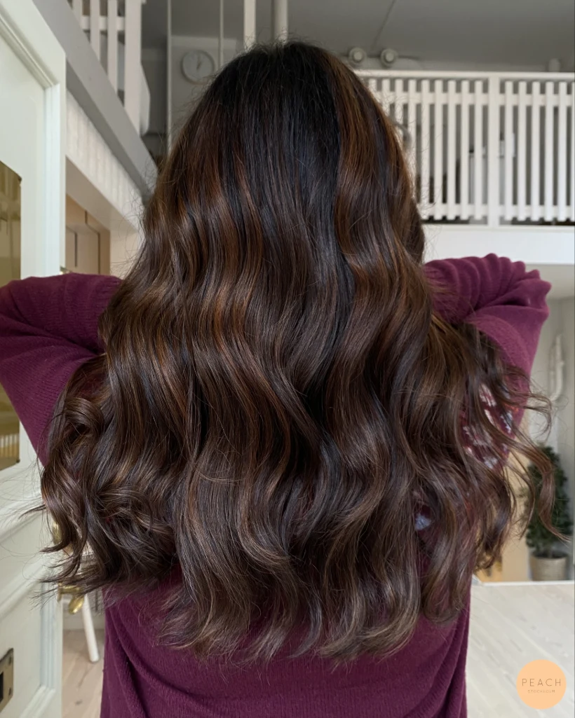 Warm Brown balayage