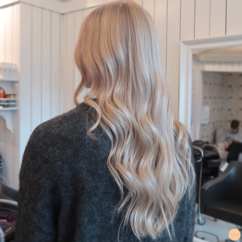 Blond balayage