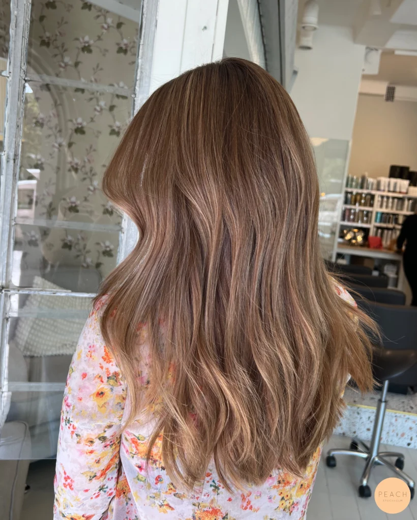 Natural contrast hair color💕🌟✨