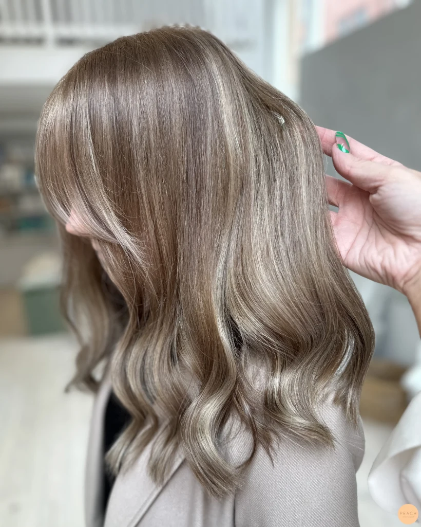 Mushroom blonde storfärgförändring