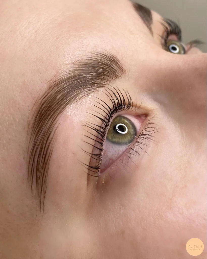 LASHLIFT & BROWLIFT – salongsresultat av Amanda Da Silva, 1 november 2023