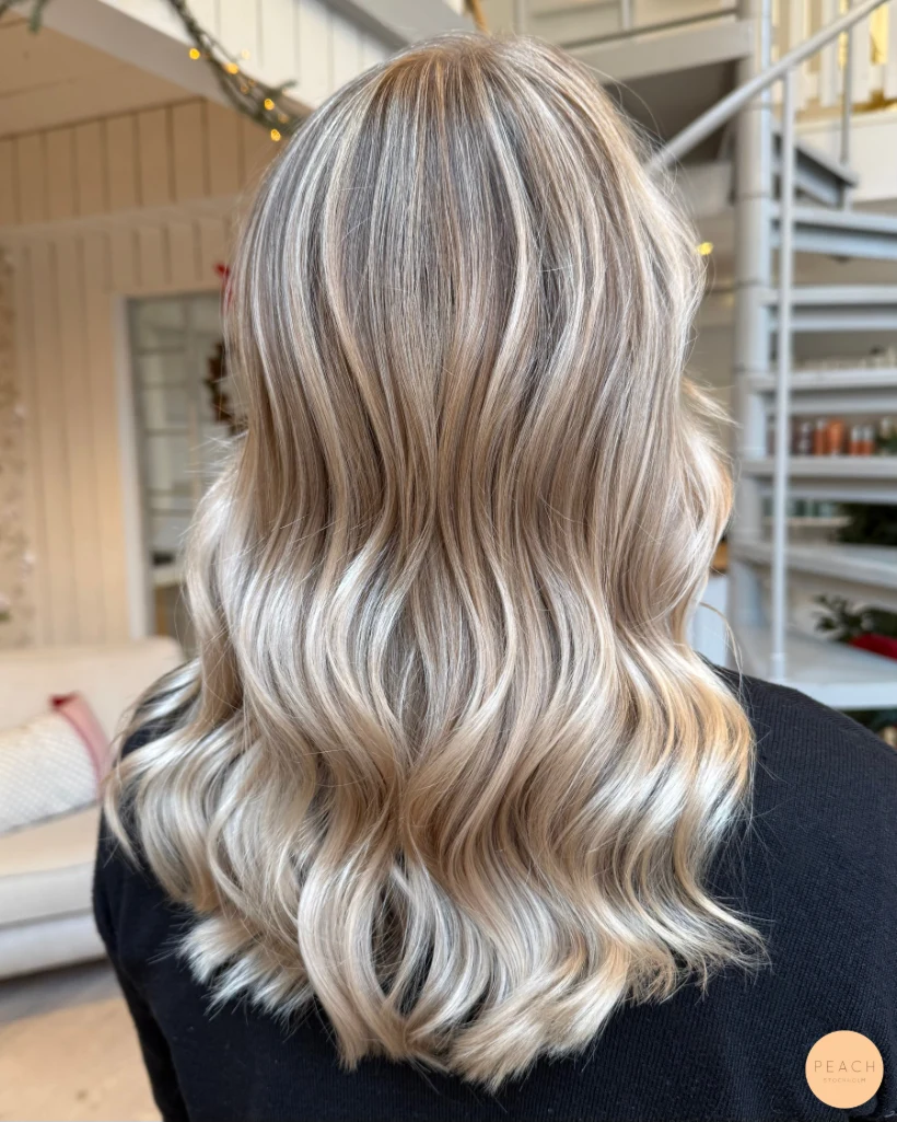 Blond hårfärg – salongsresultat av Marie Erks, 25 november 2025