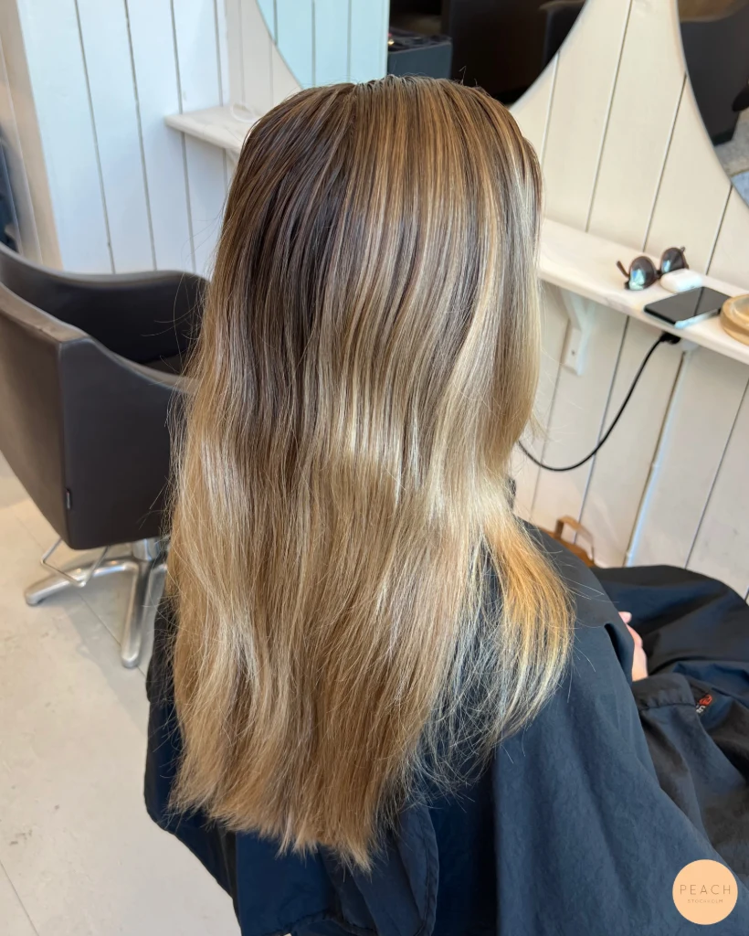 Natural contrast hair color💕🌟✨