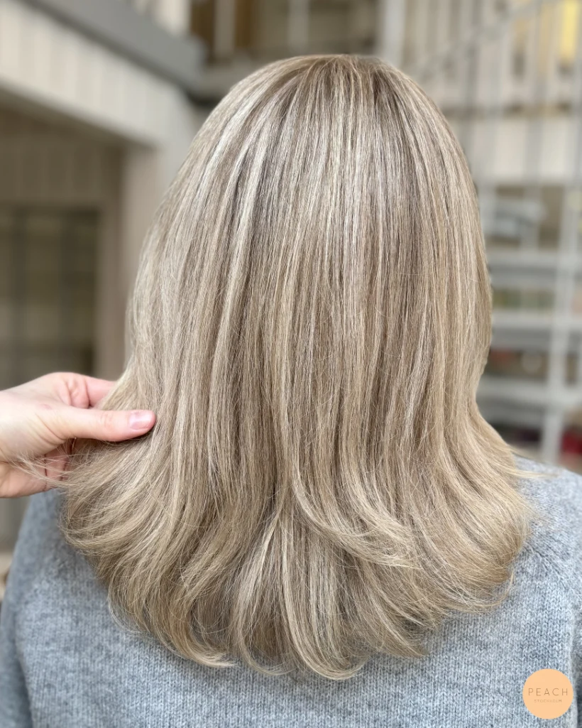Cream blonde – salongsresultat av Marie Erks, 23 februari 2026