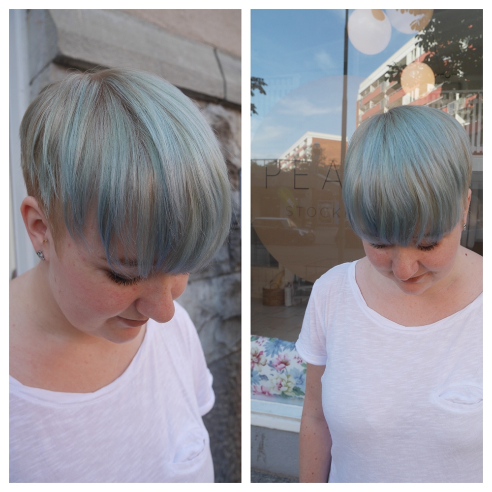 Mermaid turquoise hair